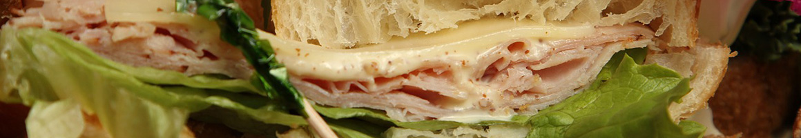 Eating Sandwich Bakery at Country Rose Bakery Cafe restaurant in Union Grove, WI.